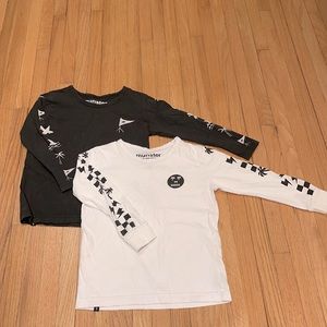 Munster Long-sleeve t-shirts, set of 2 (size 4T)